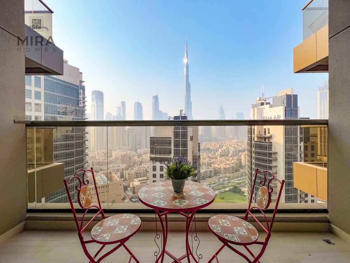 Mira Holiday Homes - Lovely Studio With Burj Khalifa View Dubai Luaran gambar