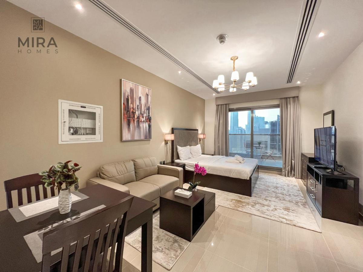 Mira Holiday Homes - Lovely Studio With Burj Khalifa View Dubai Luaran gambar