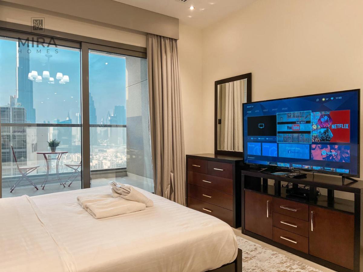 Mira Holiday Homes - Lovely Studio With Burj Khalifa View Dubai Luaran gambar